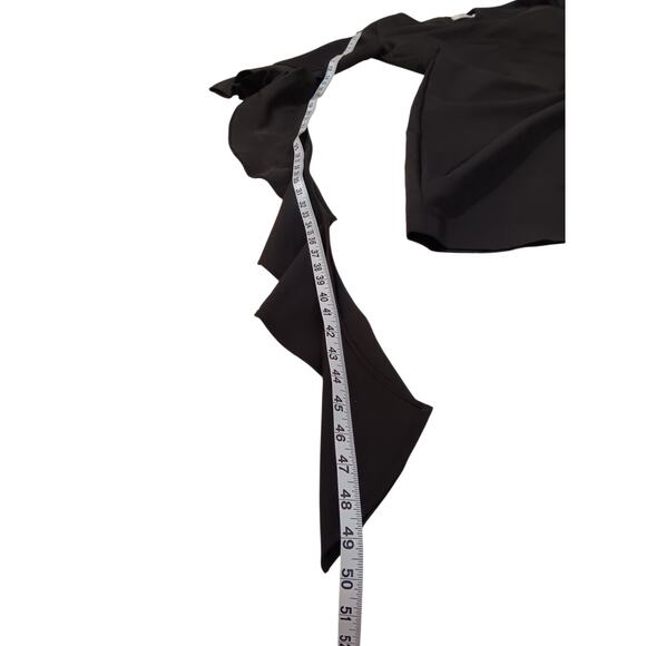 AVANTLOOK Gothic Witchy Dress M‎ Avant Garde Halloween Wednesday Addams Whimsi - Picture 7 of 15